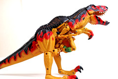 Kenner Transformers Animorphs Tri-Rex Cassie Jake Marco Combiner Sound Look