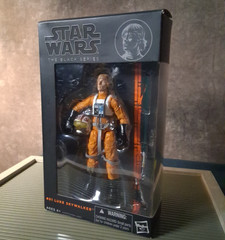 Star Wars The Black Series 6″ inch Luke Skywalker X-Wing Pilot # 01 Orange Line