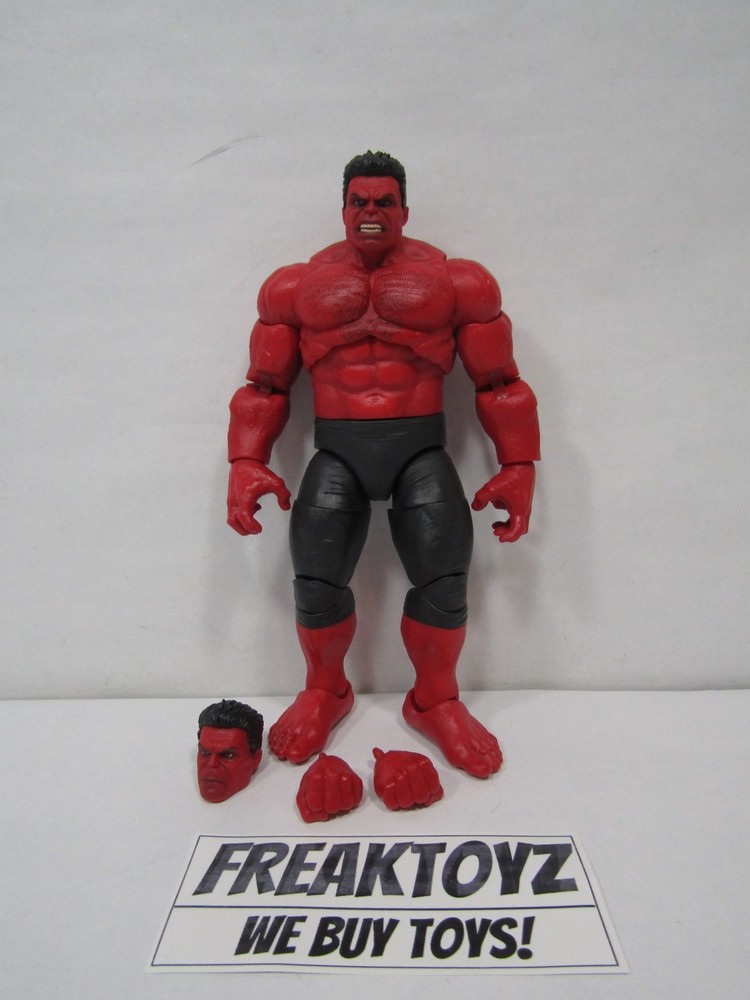 Marvel Legends Captain America Red Hulk Not Packaged Complete