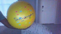 big yellow ball