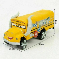 Miss Fritter Crazy School Bus Disney Pixar Cars Diecast Toy Car Kid Vehicle New