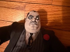 Brownsville Gangster Mob Boss Resign Figure W/ Bat, Hat & Cane Mafia Enforcer