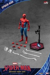 Spider Man Brand New Day PUNK SUIT Advanced Marvel Action Figure Model Toy Gift