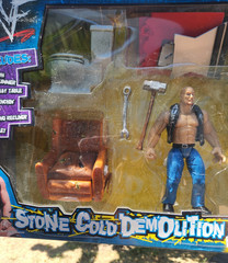 Jakks Pacific WWF Stone Cold Steve Austin Demolition With Grapple Gear Rare