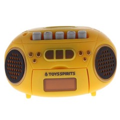 Retro Mini CD Player Gold Accent Version Toys Spirits 2-Inch Collectible Toy