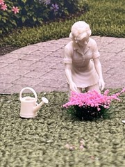 1:24 1950 Dollhouse Sunny Sue Gardener Inspired by Marx