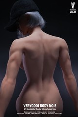 VeryCool 1/6 Silicone Female Natural Skin Body w/ a Bodybuilding Muscle VCD05B