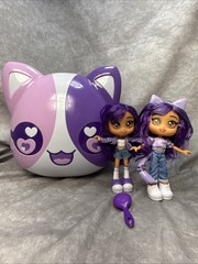 Aphmau Sparkle Edition & Fashion Dolls & Meemeows Purple Pink Collectible Case