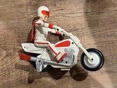 RARE Toy Story 4 Disney Pixar Duke Caboom Figure MISSING Remote Control AS IS!