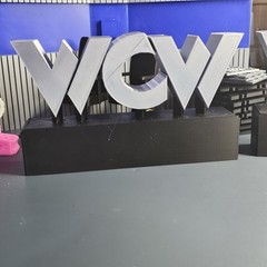 WWE Mattel Two WCW Nitro Stage Entrance Medium Logos (2) Accessory
