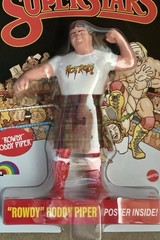 Mattel LJN WWE Superstars Series 3 Rowdy Roddy Piper Chase Black Read To Ship