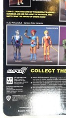 2020 Super7 ReAction Thundercats Mumm Ra Action Figure Variant Black Eyes