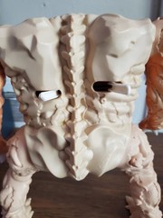 Vintage Inhumanoids D’Compose Hasbro 1986 MONSTER TOY No Head