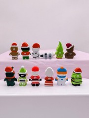 Wigglitz Christmas Collection Assortment Lot of 15 – Articulated Mini Fidget