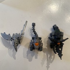 Lot of 12 Zoids Mini Figures 2000’s Battle Champions Tomy – See Description