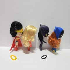DC Super Hero Girls Posable Mini Dolls Catwoman Batgirl Wonderwoman Supergirl