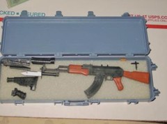 1/6 Scale 4D Cold War Russian Army AK-47 Assault Rifle Gun Action Figure (EX)