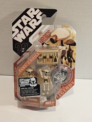 Star Wars PIT DROIDS Red 30th Anniversary Coin Fan’s Choice Saga Legends Podrace