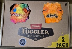 ZURU FUGGLER 9INCH PLUSH 2 PACK SIR SPLODGE& SQUIDGE NIB