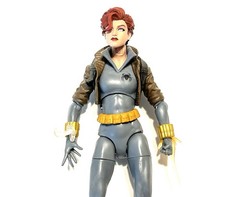Marvel Legends Series Walmart Exclusive Black Widow Grey Suit Action Figure 6”