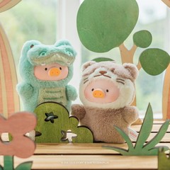 TOP Lulu The Piggy Blind Box Figures – Puppet Show Series Plush Keychain Toys