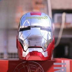 Autoking Iron Man MK5 Helmet Electronic Voice Activated Open&Close Mask 1:1 Prop