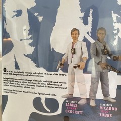 2006 MEZCO TOYZ Miami Vice Detective James “Sonny” Crockett Gray Suit In Box 🔥