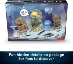 Little People Collector Halo Video Game Special Edition Set for Adults & Fans, 4