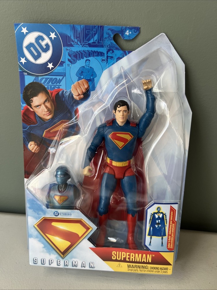 DC Comics SUPERMAN, Superman 6-inch Action Figure, for Ages 4 and up