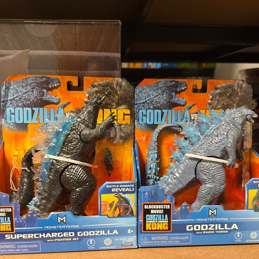Godzilla vs Kong Radio Tower Monsterverse 6 inch Action Figure Playmates Toys