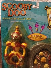 Rare SCOOBY DOO Movie Figure JESTER And The Wall Of Meat Monster 2002 Brand New