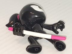 Ninja Kidz TV Stealth pink Ninja Figure 3.5″ Black Suit Toy – Ninja Kidz