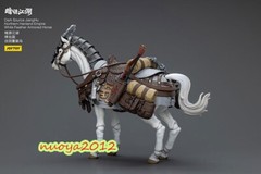 JOYTOYS JT5901 JT6045 1/18 White Feather Snowfield Archery Cavalry Armored Horse