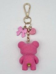 Fuggler Funny Ugly Monster Custom Keychain, Bag Charm – Gold Heart Ultra Rare!!
