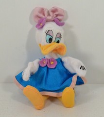 RARE 2000 Daisy Duck 6″ McDonald’s EUROPE Plush Hand Puppet Disney Paris