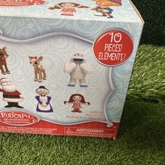 Just Play Rudolph 10-Piece Figure Set, 3.5in Figures – Multicolor