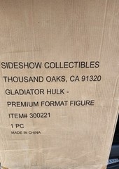 Sideshow Gladiator Hulk Premium Format 1/4 Scale