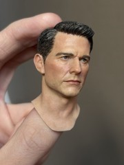 Custom Top Gun Maverick Tom Cruise Headsculpt 1/6 Scale
