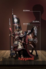 In Stock 303TOYS DT002B 1/12 cale 6in Datang Qin Qiong with horse Action Figure