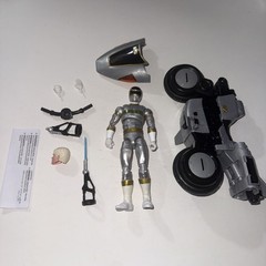 Power Rangers Lightning Collection In Space Silver Ranger & Cycle (See Photos)