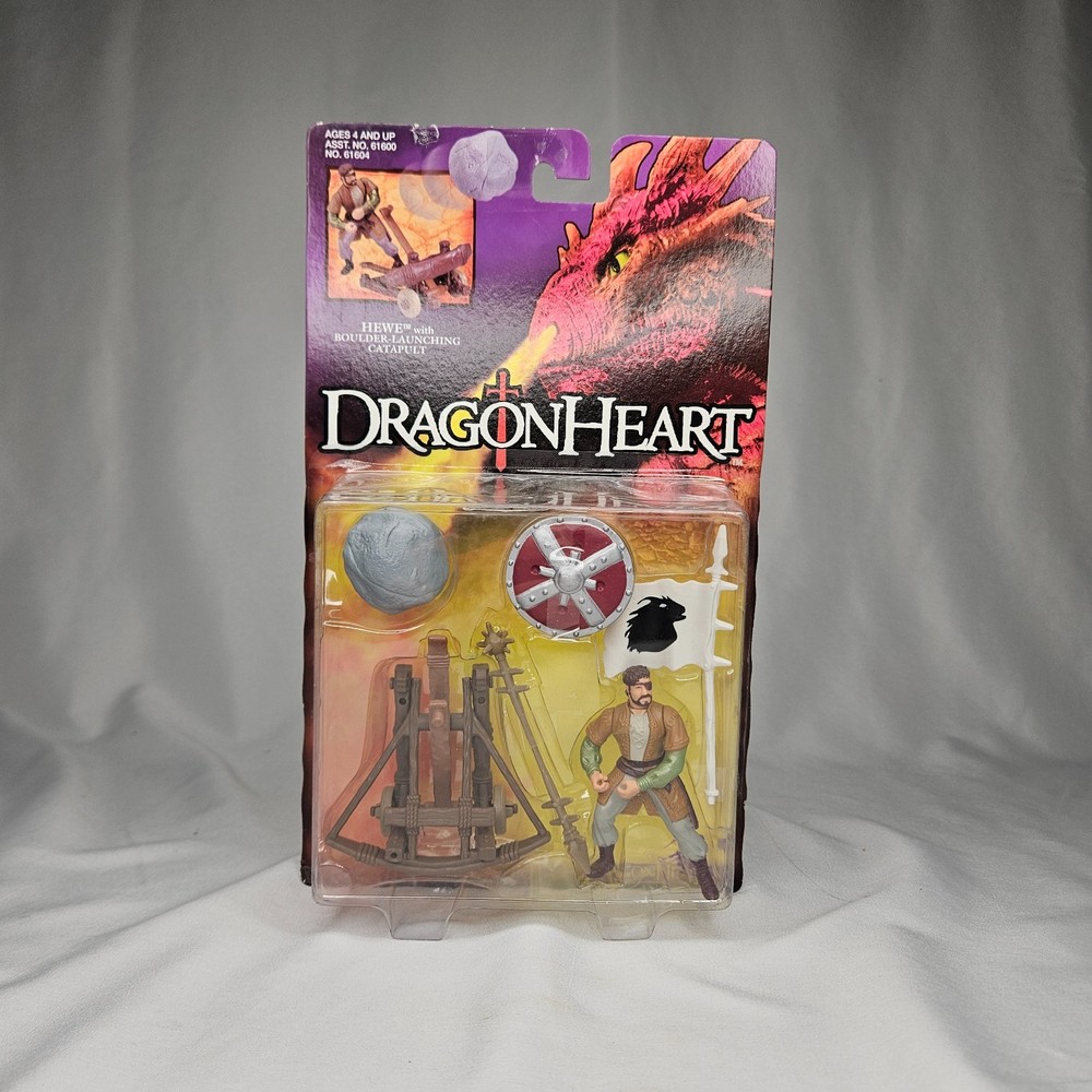 1995 DragonHeart Hewe Boulder Launching Catapult Kenner MOC Sealed Vintage