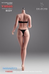 YM505 1/6 Plump Girl Flexible 12″ Female Action Figure Body Hands Foot Toys Doll