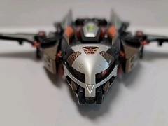 Transformers Cybertron SIDEWAYS Complete w/ Manual & Key 2005