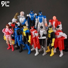 3D Printed Poseable Action Figure Multi-Jointed Mannequin Toy Model Gift