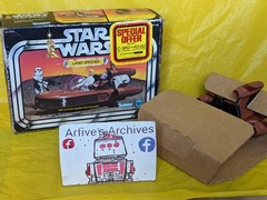 🟤🟡 Vintage Star Wars LANDSPEEDER w SPECIAL OFFER BOX Kenner 1978 🟡🟤
