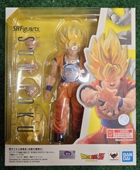 Bandai S.H.Figuart Dragonball Super Saiyan Son Goku -(The Games Begin) New -USA