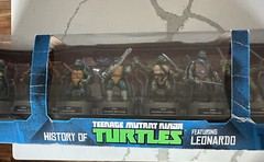 History of Teenage Mutant Ninja Turtles Featuring Leonardo Action Figures TMNT