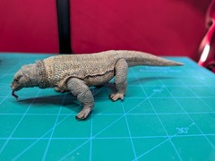 Harbinger Studios Savage Crucible Deluxe Dungeon Komodo Dragon