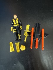 Vintage Hasbro G.I. Joe Action Figure Wet Suit w/Accessories 1992 B2
