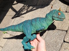 CUSTOM Hammond Collection Chameleon Carnotaurus Action Figure